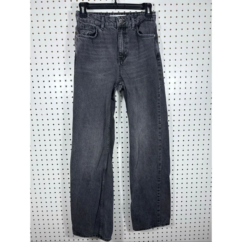 Zara straight leg denim jeans size 2